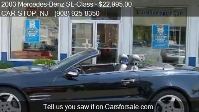2003 Mercedes-Benz SL-Class SL500R for sale in LINDEN, NJ 07 смотреть онлайн