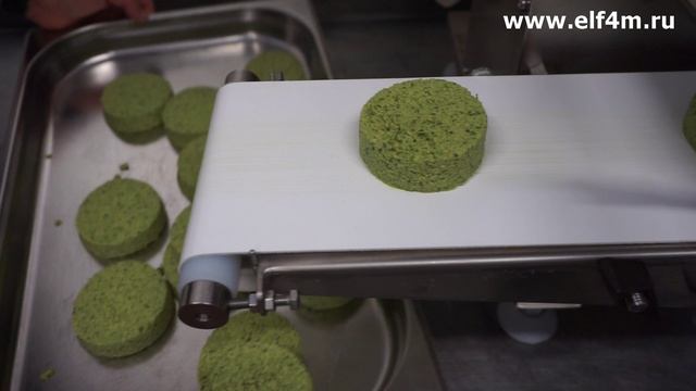 Формование фалафеля на котлетном автомате ИПКС-123М(Н) смотреть онлайн