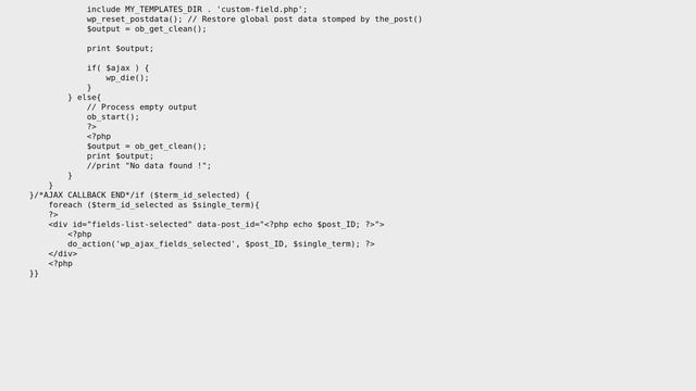 Wordpress: Ajax is not working in a loop смотреть онлайн