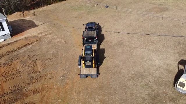 WATER LINE DISASTER CAUSES JOB DELAY! CAT D5 DOZER, REGRADING YARD, BUILDING DRIVEWAY... смотреть онлайн