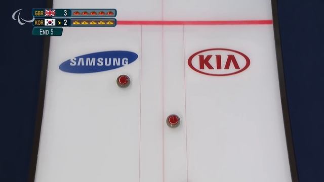 Wheelchair curling: Great Britain v Korea- Round Robin | PyeongChang2018 Paralympic Winter Games смотреть онлайн