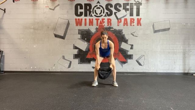 Backpack Ground to Overhead or Backpack Power Clean & Jerk | CrossFit Winter Park смотреть онлайн