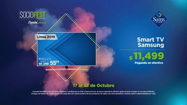 SocioFest Smart TV Samsung - Sam's Club смотреть онлайн