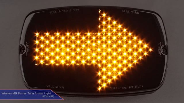 Flash Pattern: Whelen M9 Series Turn Arrow Light смотреть онлайн