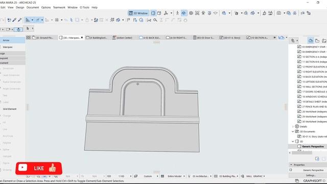 Techniques on modelling complex fence in Archicad 25 смотреть онлайн