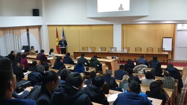 "Шелковый путь.." лекция В.Наудужаса, Посла Литвы🇱🇹 в Академии упр-я при Президенте🇰🇬 19.10.2018 смотреть онлайн