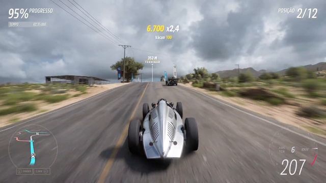 AUDI AUTO UNION TYPE D V12 1939 CORRIDA DE VELOCIDADE DUNAS BLANCAS FORZA HORIZON 5 #forzahorizon5 смотреть онлайн