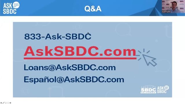 ASKSBDC Small Business Town Hall Disaster Relief Loan Updates By NorCal SBDC Finance Center | 7/13