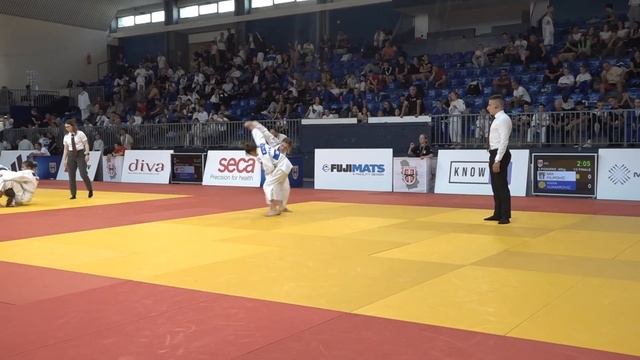 Mia FIlipović HAJ Hana Vukmirović MAK 0:1 -40kg #JudoSrbijeSPioniri2024 смотреть онлайн