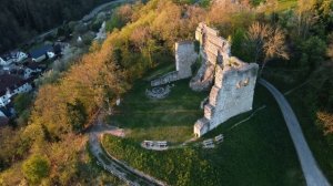 Руины замка Lichteneck