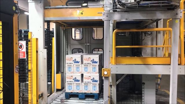 2 Palletizer System - High Infeed - Tetra Pak Packages смотреть онлайн