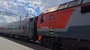 НЕ МОЖЕТ БЫТЬ? ЧТО ТЕПЛОВОЗЫ ТАСКАЮТ ПРИГОРОДНЫЕ СОСТАВЫ ВАГОНОВ! ИЗ ТОБОЛЬСКА в ТЮМЕНЬ!