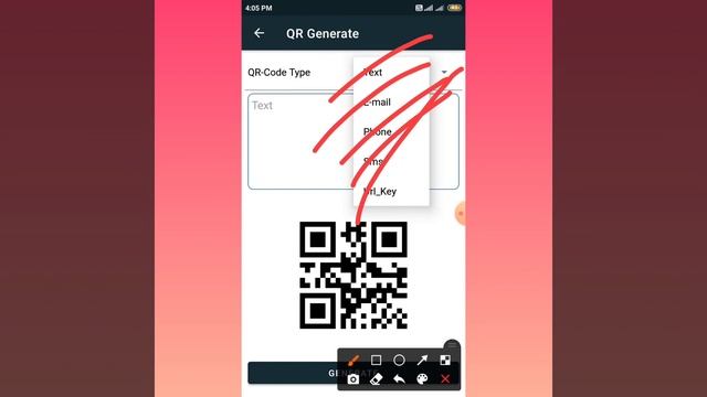 How to Convert Mobile Number, Message&Email in QR Code. смотреть онлайн