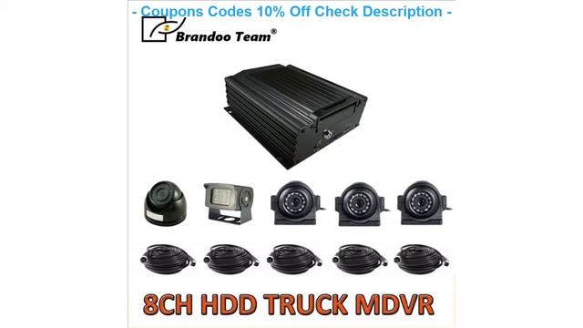 ORIGINAL 8CH truck MDVR kit 3pcs square camera 1pcs mini dome camera 1 смотреть онлайн