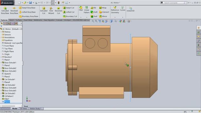 AC-Motor || SolidWorks Tutorial смотреть онлайн