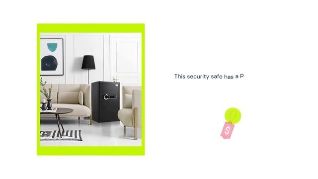 TENAMIC Fingerprint Safe Box 3.83 Cubic Feet with Separate Lock Box and Bottom Compartment смотреть онлайн