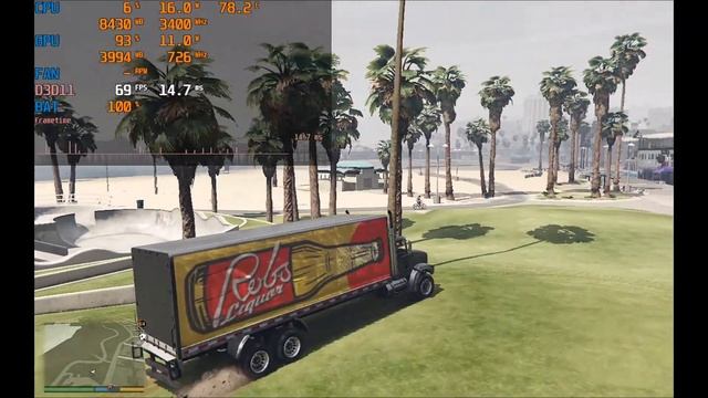 Grand Theft Auto V [ Gameplay ] [ Steam Deck ] [ Windows 10 ]