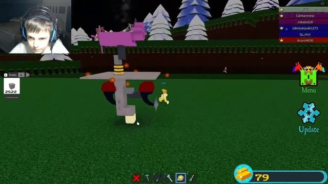 Как построить самолёт в BaBFT Туториал!