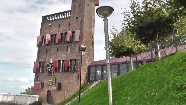 Древняя крепость-форт! Неймеген, Nijmegen. Нидерланды (Netherlands). смотреть онлайн