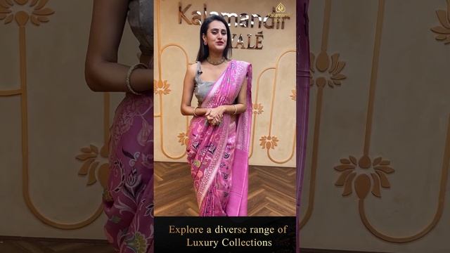Royale Exclusive BANARASI GEORGETTE & TUSSAR Sarees | Kalamandir Royale Sarees LIVE смотреть онлайн