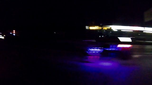 Ночной прохват на спортбайках.Дрифт на мотоцикле.Мото клип. смотреть онлайн