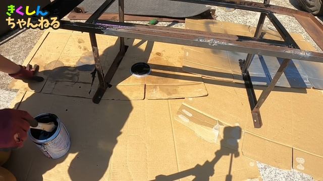 水陸両用車リフォーム【錆の退治】2日かけて曲がったフレームを修正、錆び取り&塗装！amphibious vehicle「MAX Ⅳ」 смотреть онлайн