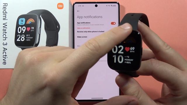 Redmi Watch 3 Active: Enable Android Phone Notifications