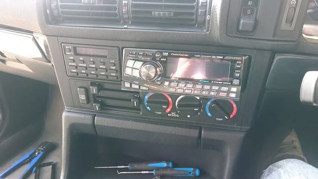 Alpine cda 7998r fitted to bmw e34 смотреть онлайн