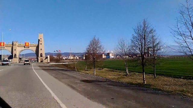 Вид на город Магас. 28 марта 2017 года. смотреть онлайн