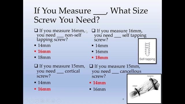 The Basic Principles of Screw Fixation part 5 (Podiatry and Foot & Ankle Orthopedics) смотреть онлайн