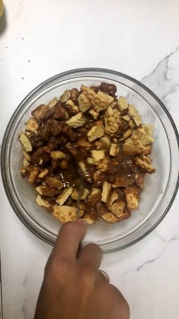 Шоколадная колбаса Самый быстрый рецепт