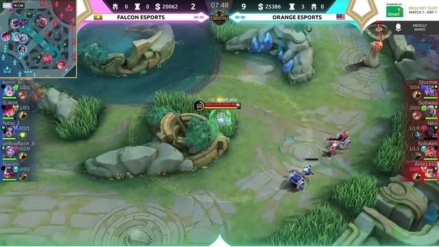 SMART KINGDOM OF LEGEND: FALCON ESPORT VS ORANGE ESPORT: GAME 1 смотреть онлайн