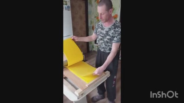 Матрица для изготовления вощины. Отзыв из Красноярского края