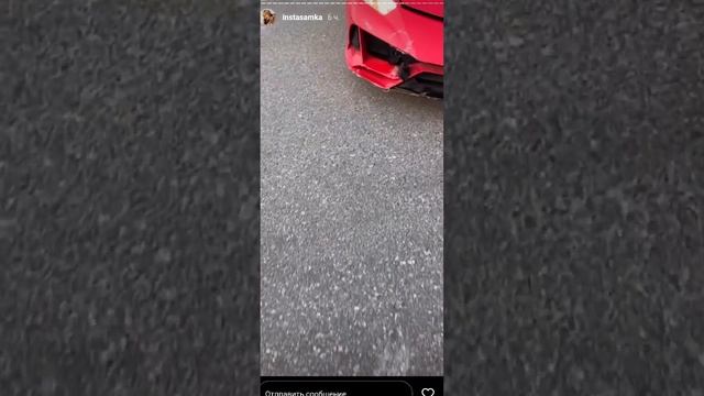 Инстасамка разбила машину😱 смотреть онлайн