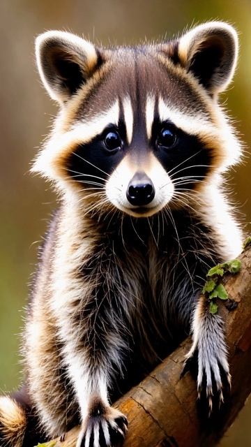 Eye, Carnivore, Whiskers, Terrestrial animal, Plant, Snout, Tail, Procyonidae, Fur, Wood смотреть онлайн