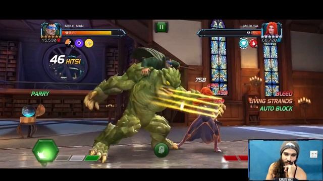 Mole Man RIPS APART 6.3 Medusa Boss - Do You BLEED? смотреть онлайн