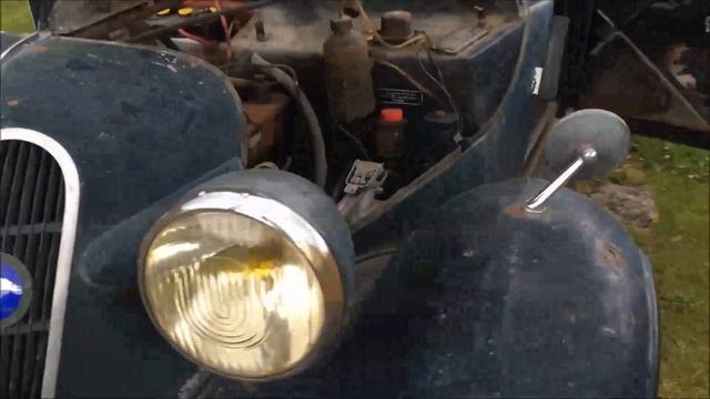 BMW 321 1948  Barnfind ,  First Start , Test Drive