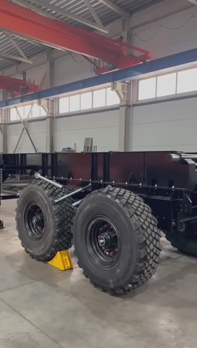 Готовим самосвальный полуприцеп на вездеходных колесах смотреть онлайн