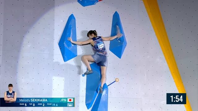 IFSC World Cup Keqiao 2025 - Women's Boulder final смотреть онлайн