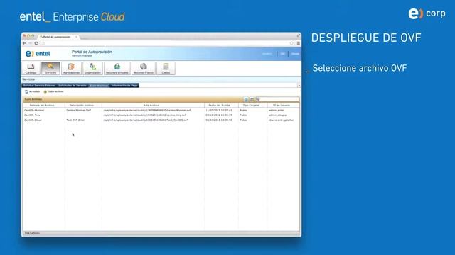 Entel_Enterprise Cloud: Carga de OVF смотреть онлайн