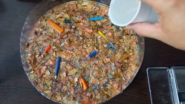 Канцелярские часы из эпоксидной смолы)))