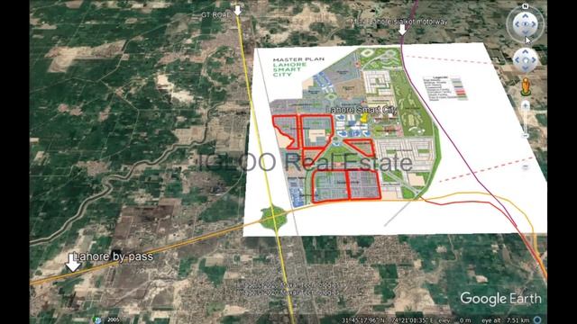 Lahore Smart City Overseas Block main 5, 10 Marla aur 1 Kanal ki Location | Call us 0333-8532226 смотреть онлайн