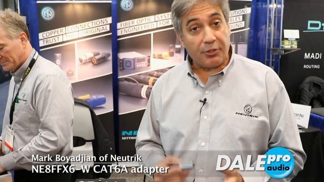 Dale Pro Audio - Extending Cat6 etherCON with Neutrik - AES 2017 смотреть онлайн