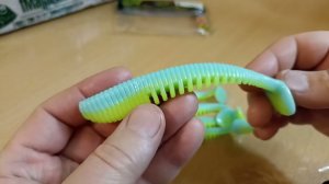 Распаковка посылки с силиконовой приманкой Generic Craft Assura по заказу Fmagazin