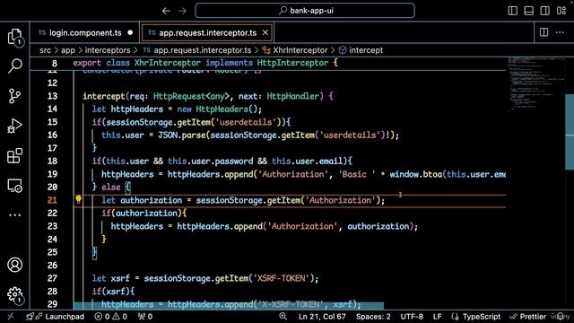 115 Making changes on the client side for JWT token based authentication смотреть онлайн