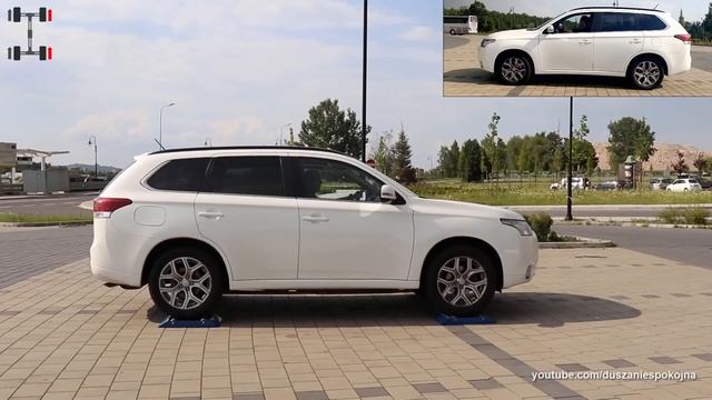 ГИБРИД Toyota Rav4 4x4 против Mitsubishi Outlander PHEV - тест на роликах
