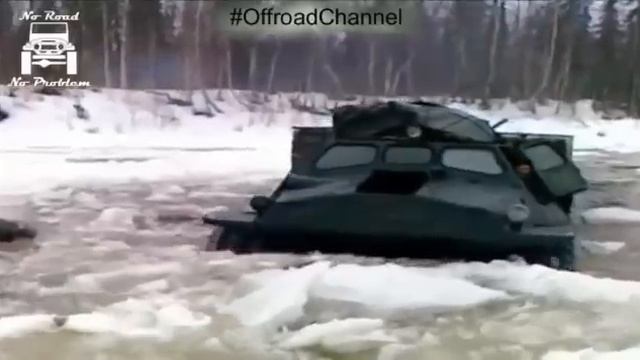 Техника на бездорожье|Болотоход|Маз|Лесовоз|Russian Roads|off-road Technique|ATW