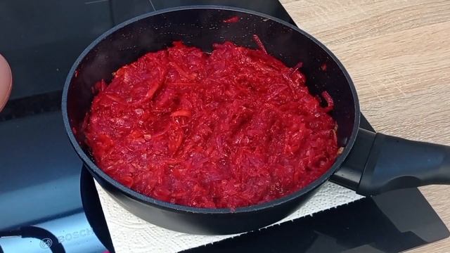 Борщ со свеклой. Идеальный борщ. Наш вариант. Борщ с мясом