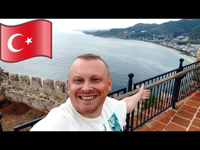 #9.Аланья. Шикарные виды с Крепости Аланьи! Пляж Клеопатры №14, море. Где недорого поесть в Аланье?