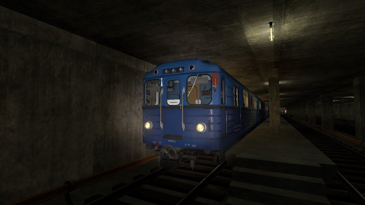 ЭЛЕКТРИЧКА В МЕТРОСТРОЙ ▶ Garry's Mod Metrostroi